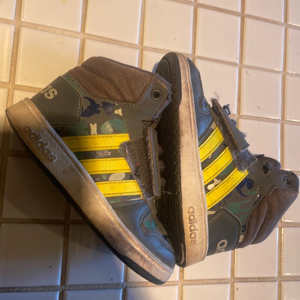Adidas dinosaur sneakers